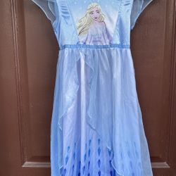 Frozen Elsa Pajamas NightGown 5T
