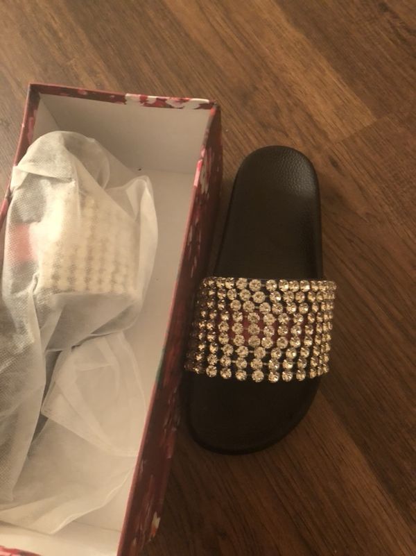 Diamond Gucci slides for Sale in Riverview, FL OfferUp