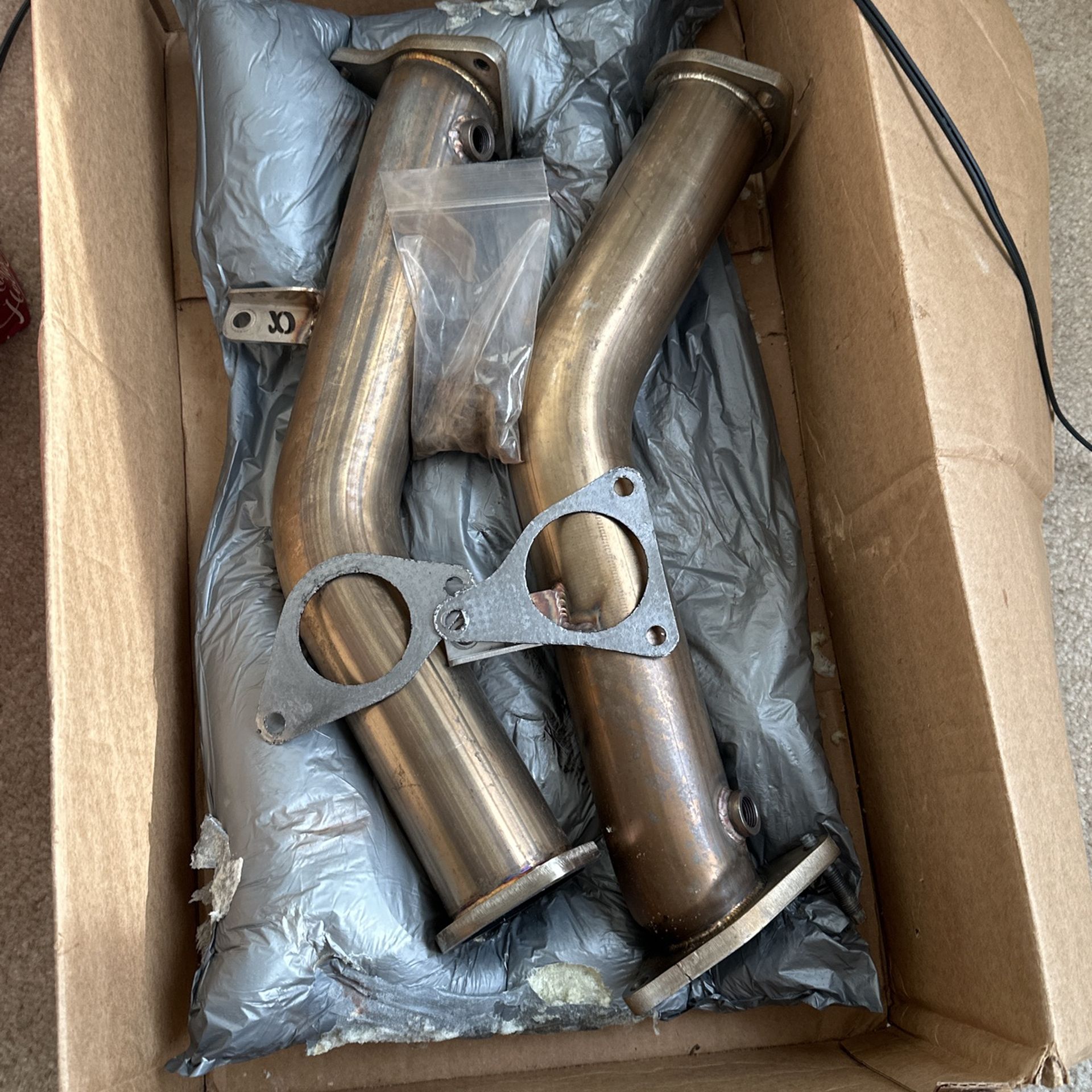 Q50 AMS Lower Down Pipes
