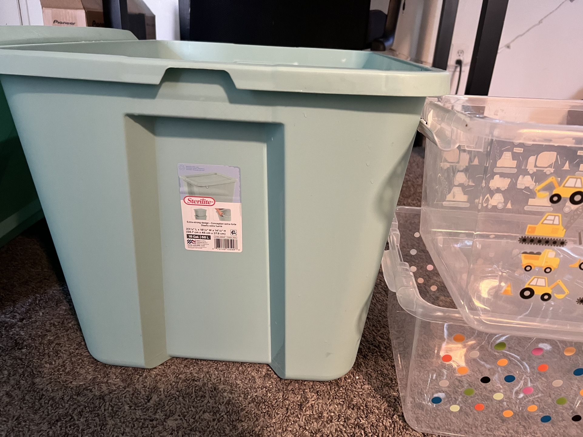 Multiple Storage Boxes