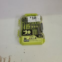 Ryobi 20 Piece Bit Set