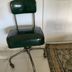 Vintage deep green office chair Steelcase Hunting-Roberts Co.