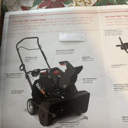 ARIEN,S  SNO-TEK SNOW THOWER