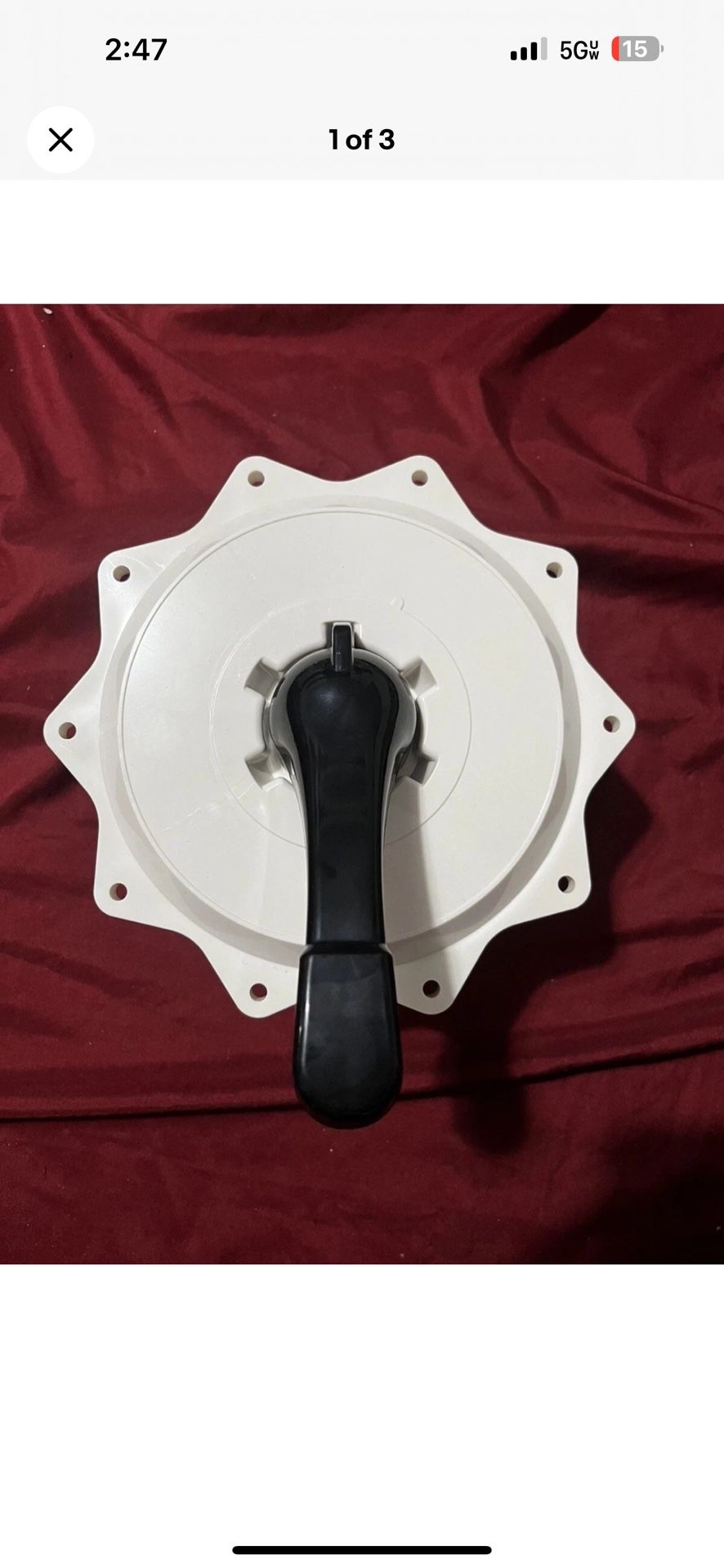 1.5" Multiport Pool Valve Top Assembly 270068 Fits Pentair