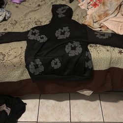 Denim Tears Men's Two-Piece Cotton Wreath Print Sweatsuit - Unisex Hoodie