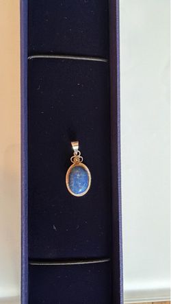 925 Silver Lapis Lazuli Pendant