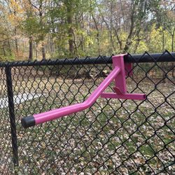 Pink Saddle Rack