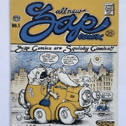 Zap Comic # 1 Underground Comic Book Robert Crumb