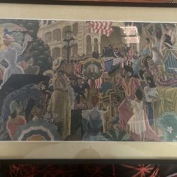 Hawaii Statehood Framed Picture 