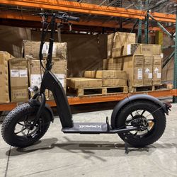 Electric scooter with big tires