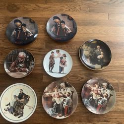 Norman Rockwell Plates