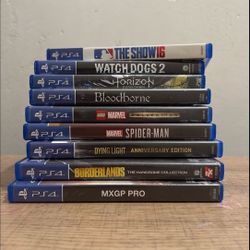 9 PS4 Games 