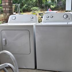 Amana Washer & Dryer 