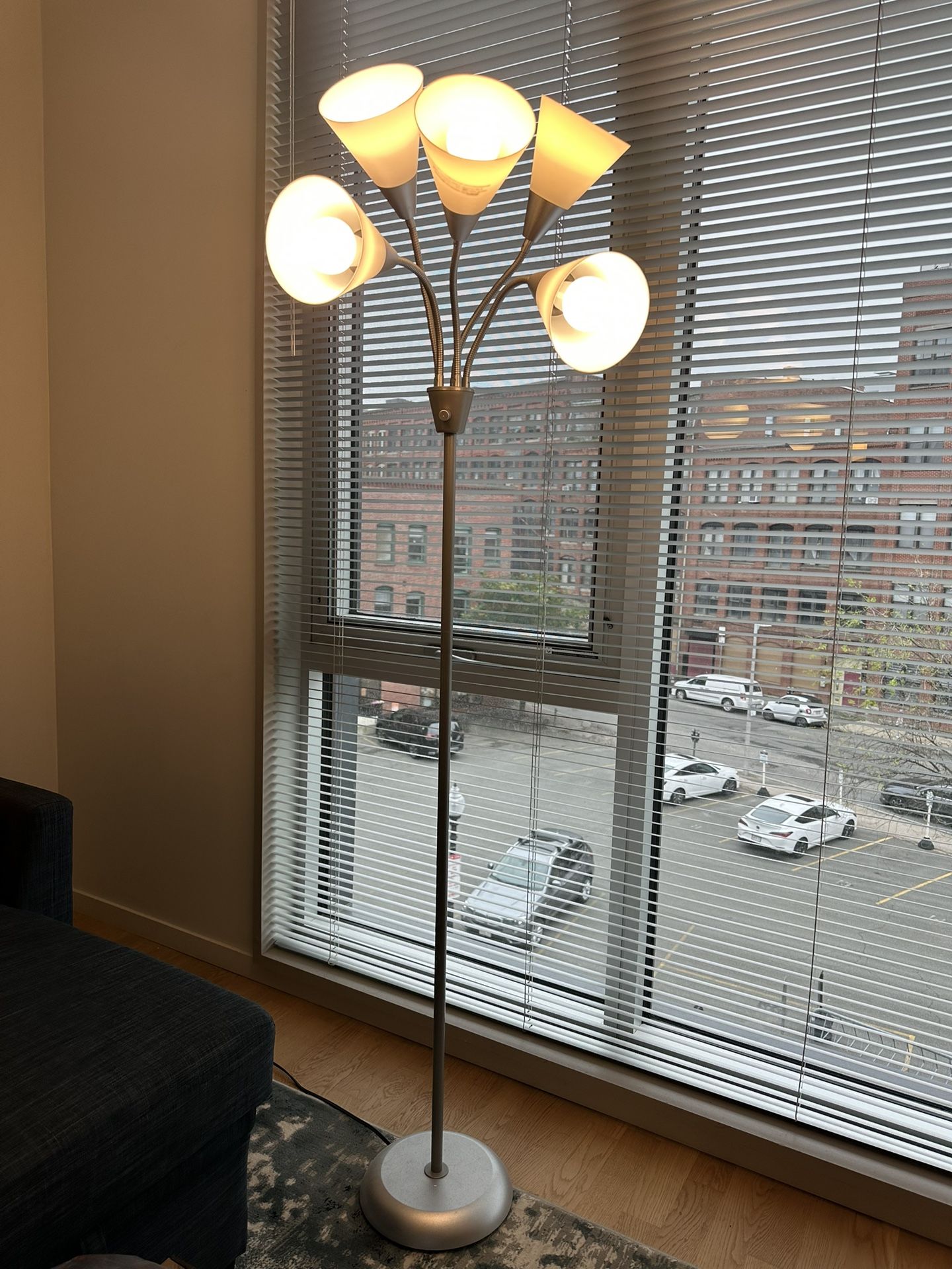 Floor Lamp With Multi Brightness Settings