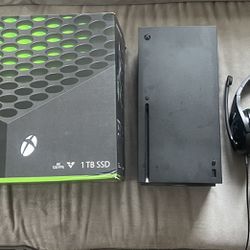 Xbox SeriesX with Controller and HyperX Headset. Will Negotiate Price!