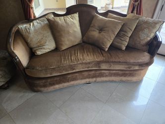 Vintage Brown Sofa