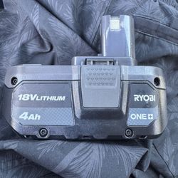 New Ryobi 18V 4Ah 
