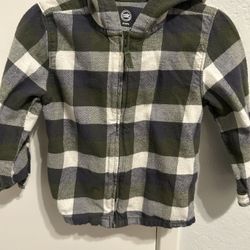 Boy’s Zip Up Flannel