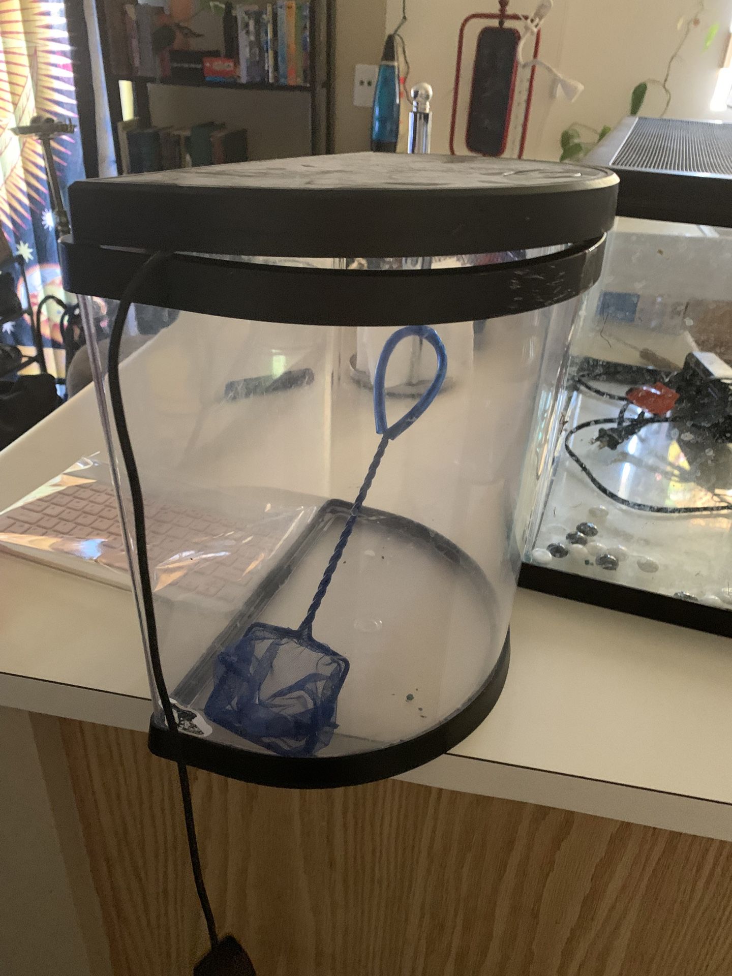 Color Changing Led 3 Gallon Fish Tank