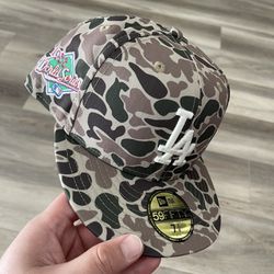 LA Dodgers Duck Camo Fitted - 7 3/8