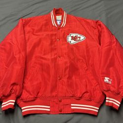 Men’s Kansas City Chiefs Starter Jacket - Size Medium