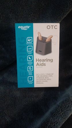 Equate OTC Rechargeable Hearing Aids Pair