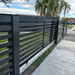 Aluminum gates