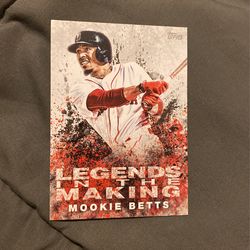 Mookie Betts Baseball Card