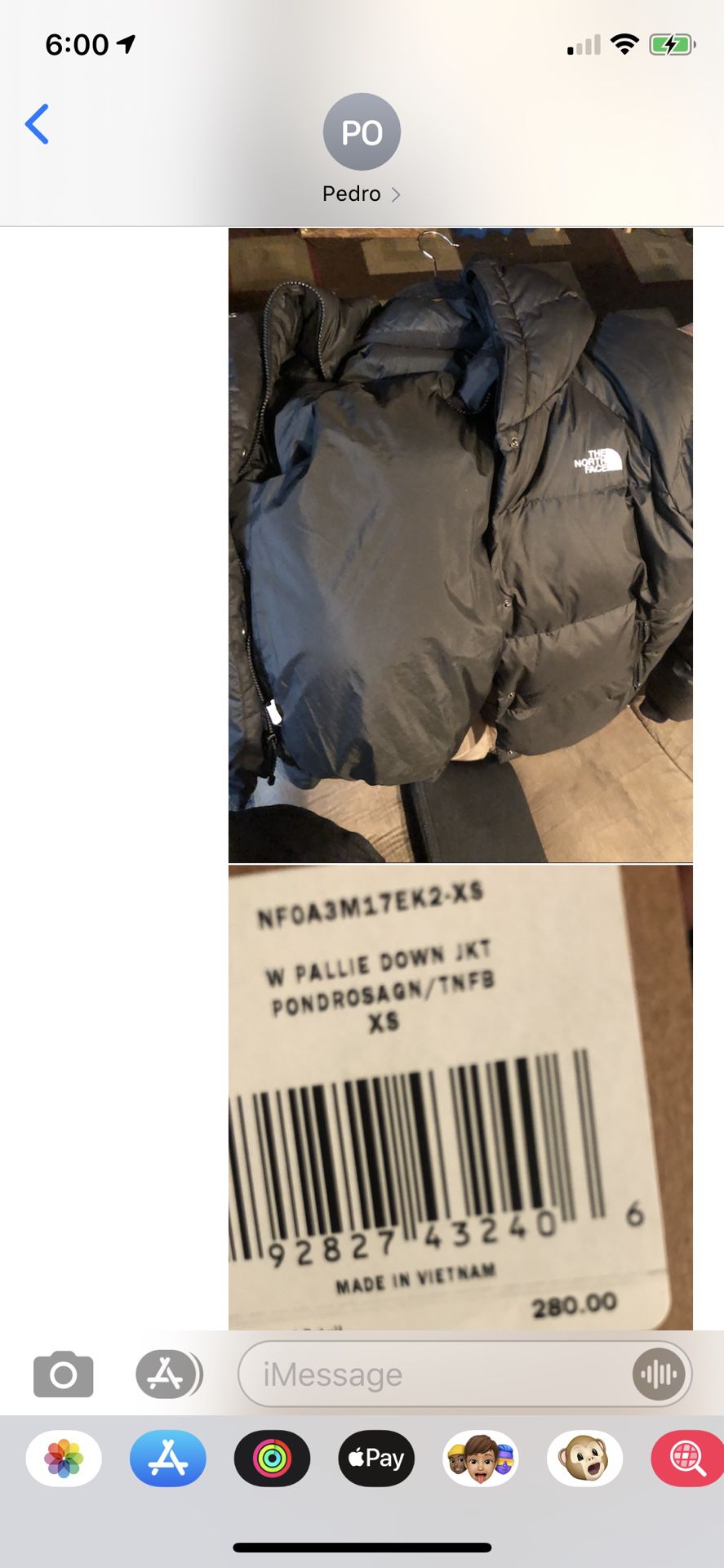 North face women’s jackets as well as Patagonia women’s jackets all brand new
