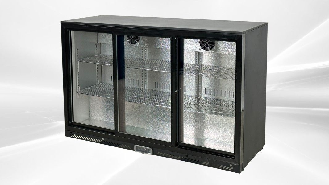 NSF Merchandiser Beverage back bar cooler slide door BBT350S