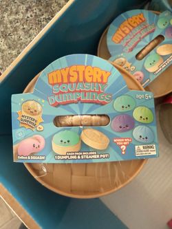 Viral dollar tree dumpling squishys
