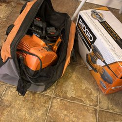 Drill And Sander Rigid (moving Sale) 