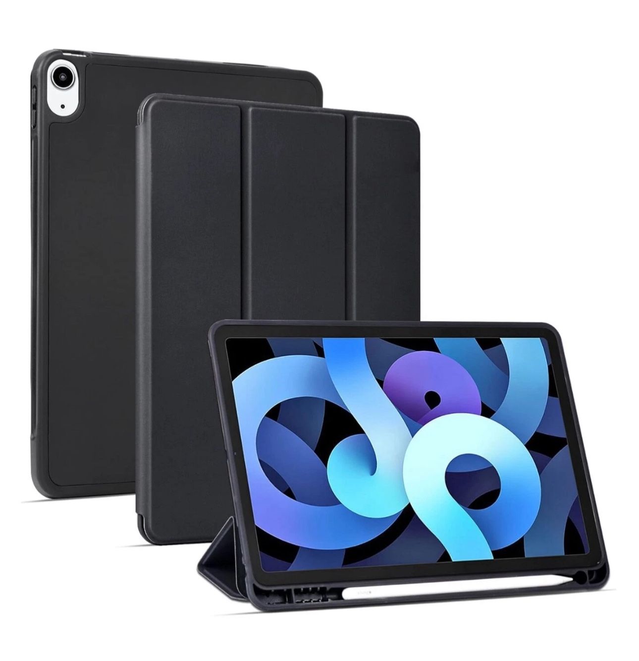 Case for iPad Air 6th Gen Case 10.9 inch 2024, iPad Air 5th / iPad Air 4th black