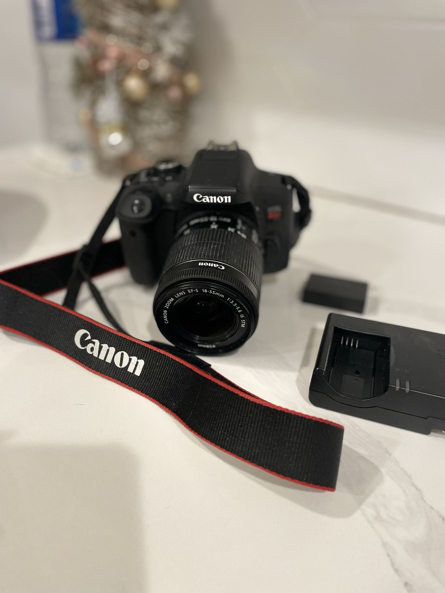 Canon EOS Rebel T6i Digital SLR with EF-S 18-55mm IS STM Lens
