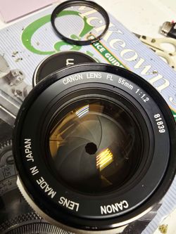 Canon 55mm 1.2 fl