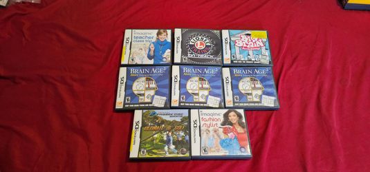 Nintendo ds games lot $2 each