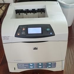 HP Printer LaserJet 4250, Works But Need Clean , Low Cartridge