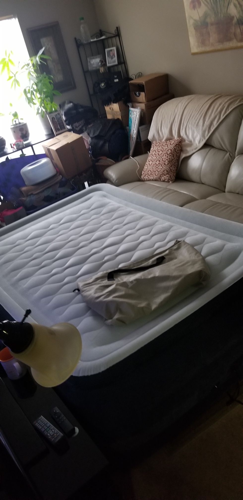 Intex Full Size Air Mattress Deluxe Edition