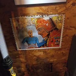 Flash Gordon Antique Tin Sign for Man-cave or Garage