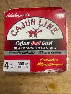 Cajun Line 4 lb Test 300 YD