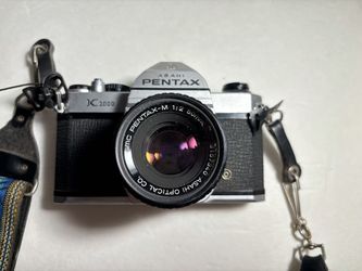 Pentax K1000 35mm SLR Camera Kit w/ 50mm or 55mm Lens - Very Good