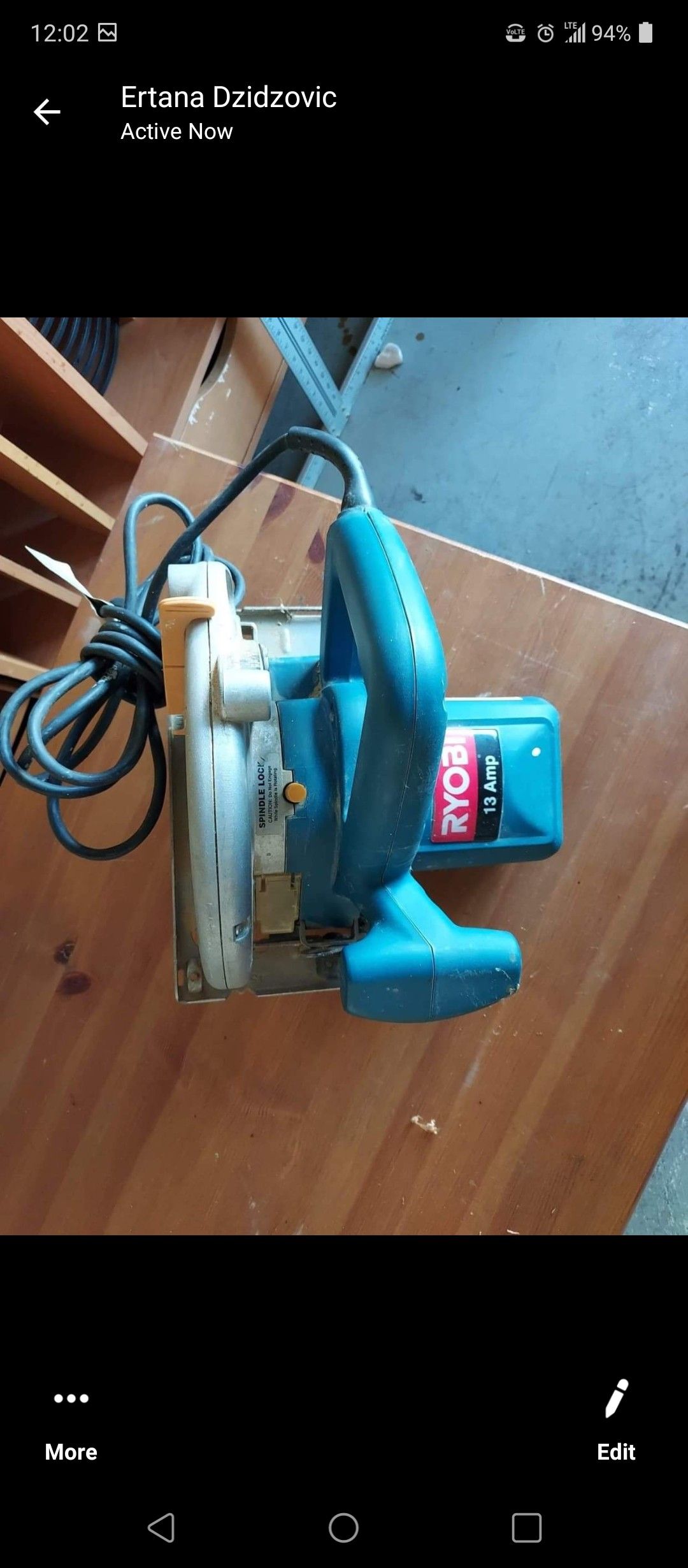 Royal circular saw w/1 blade