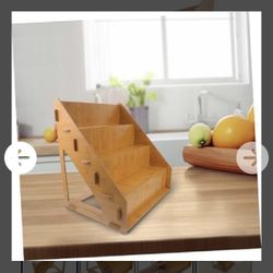 PRETYZOOM Stand for Cupcakes Desserts Rustic Shelf Retail $35