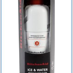 KitchenAid® KAD2RXD1 Ice, Orange Refrigerator Water Filter 2-KAD2RXD1, Single-Pack