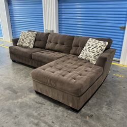 Sectional couch with Chase