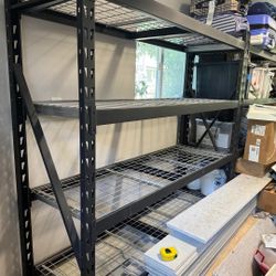  “NEW” HUSKY  industrial Steel Shelving Unit (10,000 Lbs Total Weight combined Capacity 