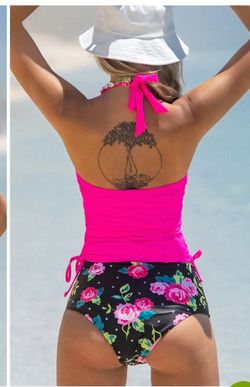 New Beachsissi Tankini Swimsuit Size Medium 