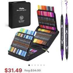 Ohuhu 100 Set Water-based Markers