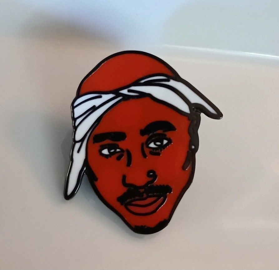 Tupac Lapel Pin Accessory
