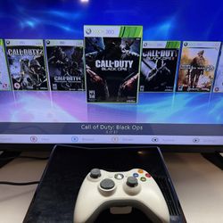 Xbox 360 Slim RGH With Games Included